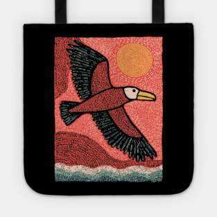 Albatross at Sea | The Mariner's Omen Tote
