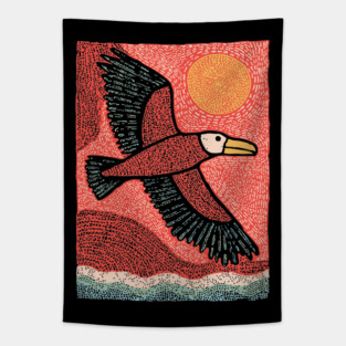 Albatross at Sea | The Mariner's Omen Tapestry