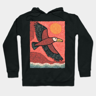Albatross at Sea | The Mariner's Omen Hoodie