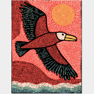 Albatross at Sea | The Mariner's Omen Posters and Art