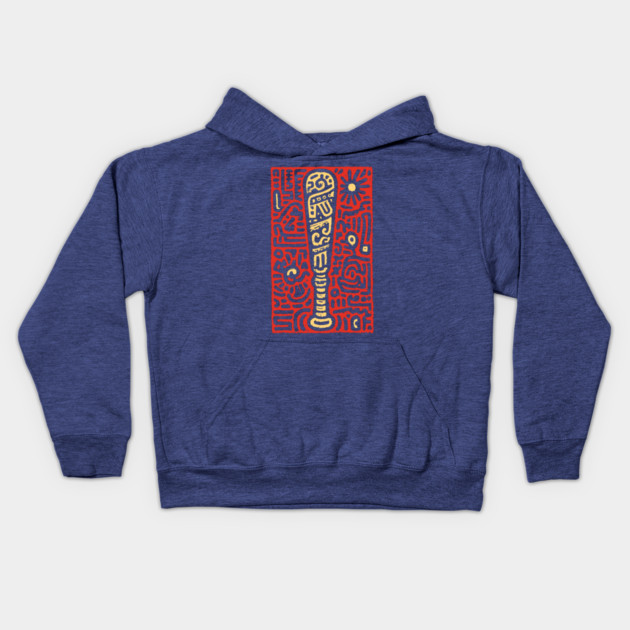 Primal Baseball Bat | The Ol' Sandlot Slugger Kids Hoodie by TuncGK