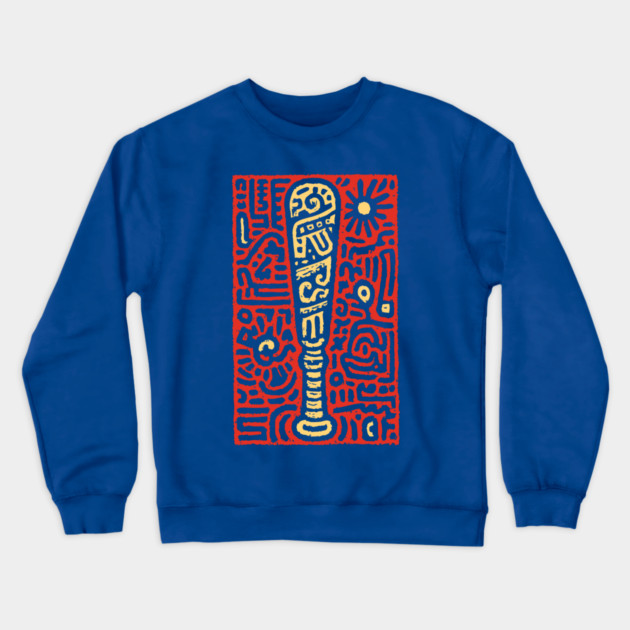 Primal Baseball Bat | The Ol' Sandlot Slugger Crewneck Sweatshirt by TuncGK