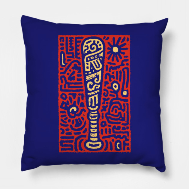 Primal Baseball Bat | The Ol' Sandlot Slugger Pillow by TuncGK