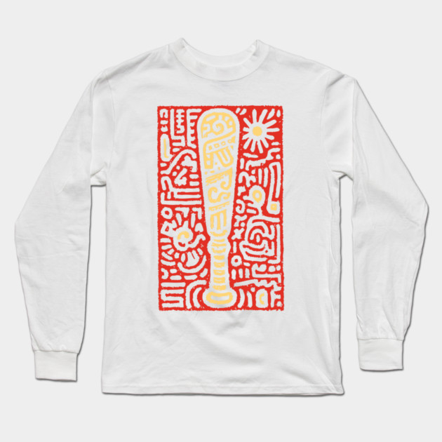 Primal Baseball Bat | The Ol' Sandlot Slugger Long Sleeve T-Shirt by TuncGK