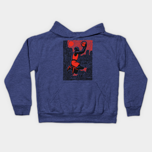Urban Basketball | The Streetball Legend Kids Hoodie by TuncGK