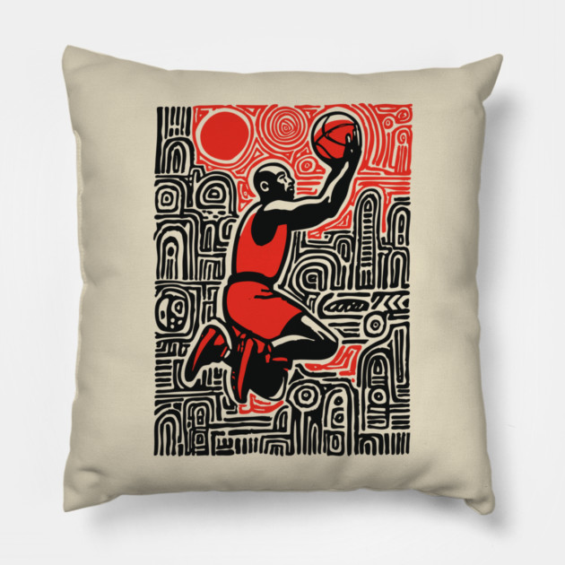 Urban Basketball | The Streetball Legend Pillow by TuncGK