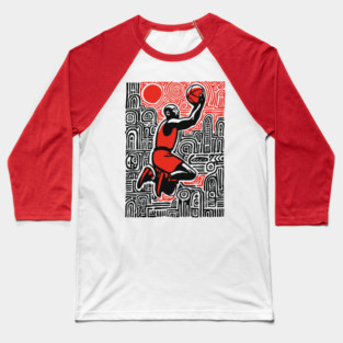 Urban Basketball | The Streetball Legend Baseball T-Shirt