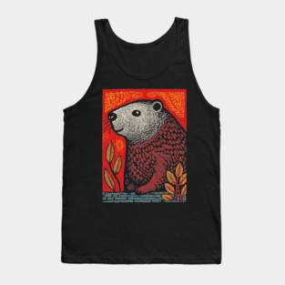 Industrious Beaver | The Woodland Engineer Tank Top