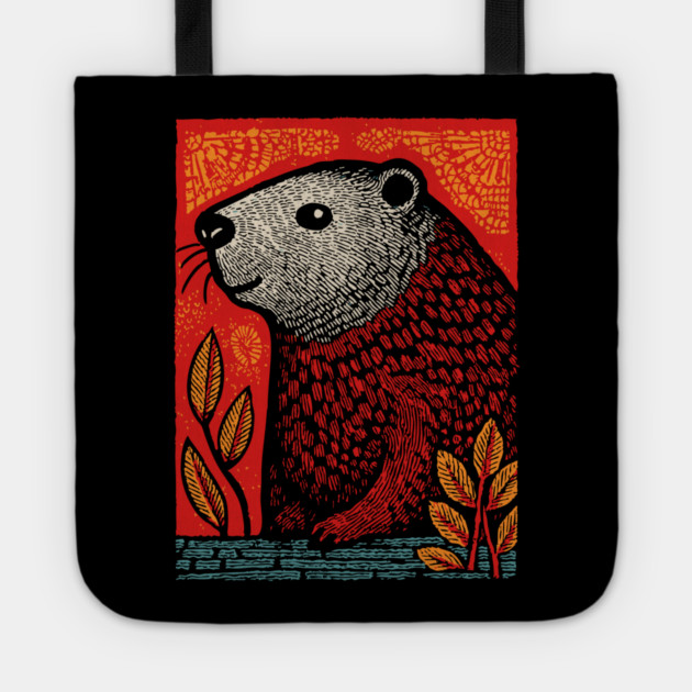 Industrious Beaver | The Woodland Engineer Tote by TuncGK