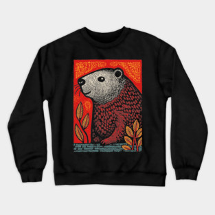 Industrious Beaver | The Woodland Engineer Crewneck Sweatshirt