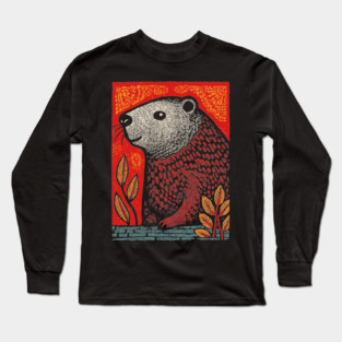 Industrious Beaver | The Woodland Engineer Long Sleeve T-Shirt