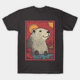 Gentle Beaver | The Cozy River Dweller T-Shirt