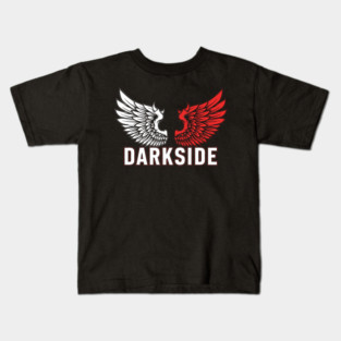 Angel Demon Wings Darkside Kids T-Shirt