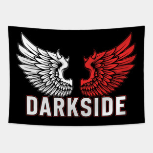 Angel Demon Wings Darkside Tapestry