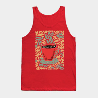 Groovy Coffee Mug | The Abstract Morning Brew Tank Top