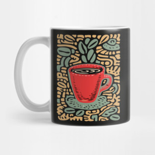 Groovy Coffee Mug | The Abstract Morning Brew Mug