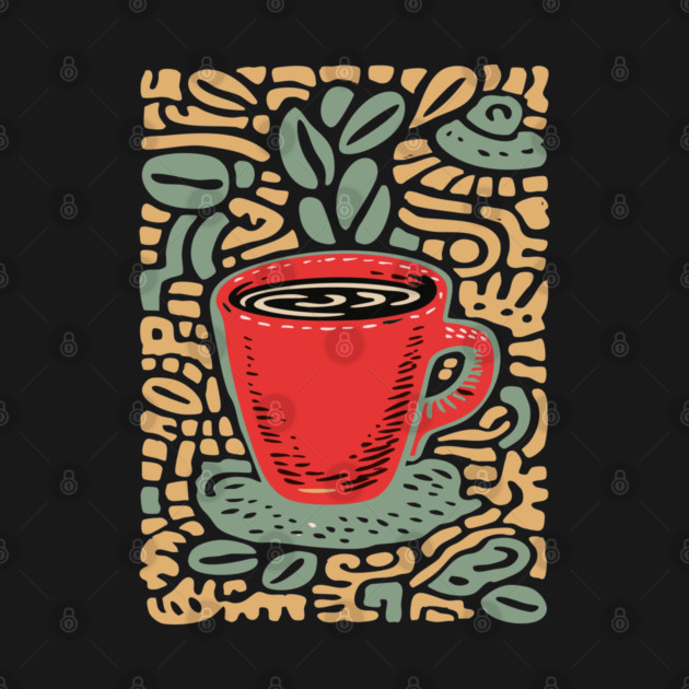 Groovy Coffee Mug | The Abstract Morning Brew by TuncGK