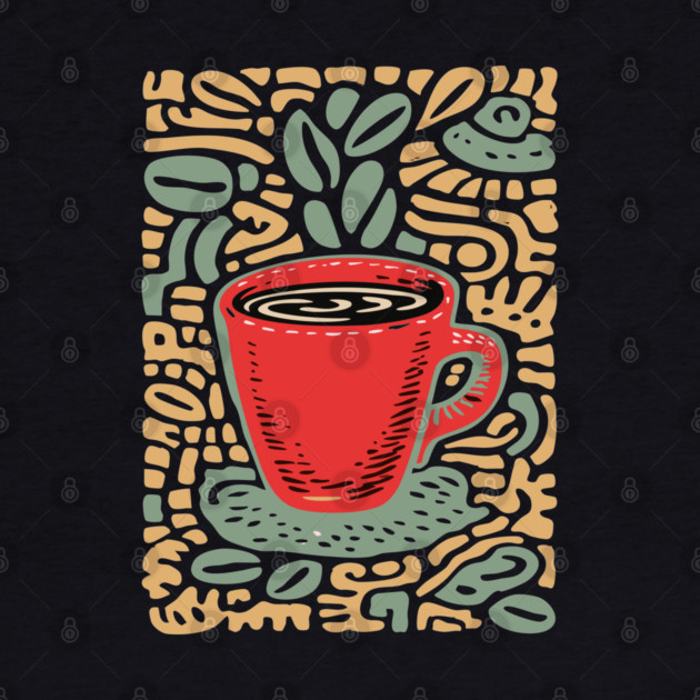 Groovy Coffee Mug | The Abstract Morning Brew by TuncGK