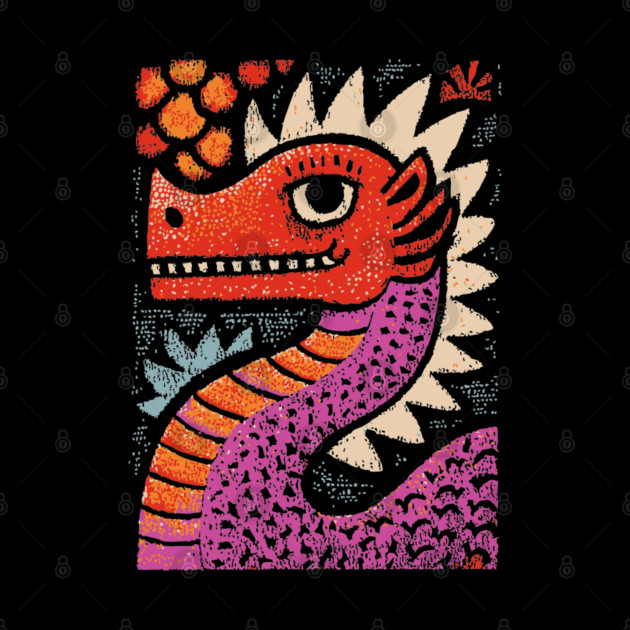 Whimsical Red Dragon | Friendly Mythical Beast by TuncGK