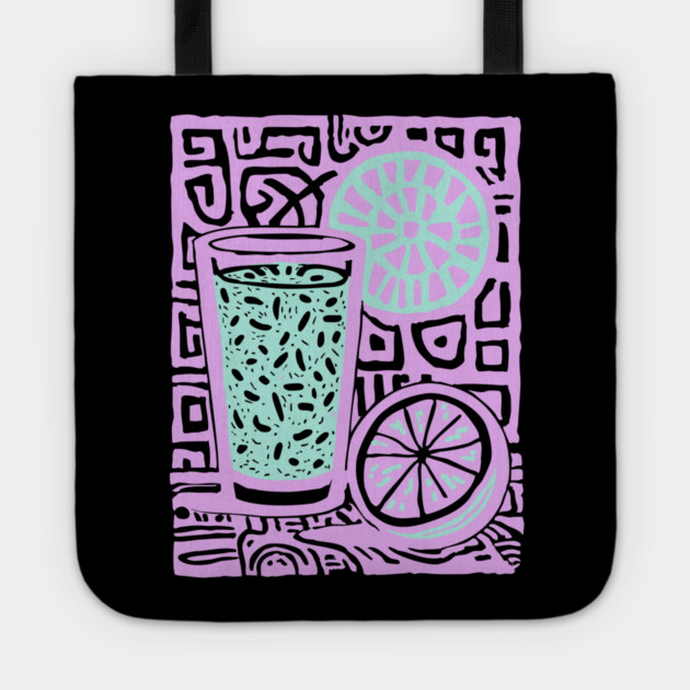 Summer Lemonade | The Refreshing Porch Drink Tote by TuncGK