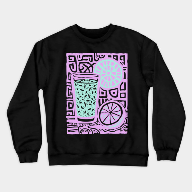 Summer Lemonade | The Refreshing Porch Drink Crewneck Sweatshirt by TuncGK
