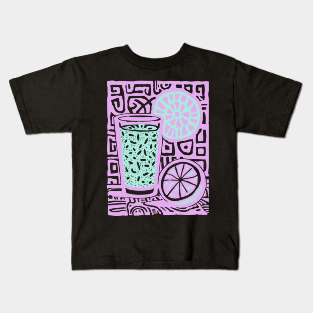 Summer Lemonade | The Refreshing Porch Drink Kids T-Shirt by TuncGK