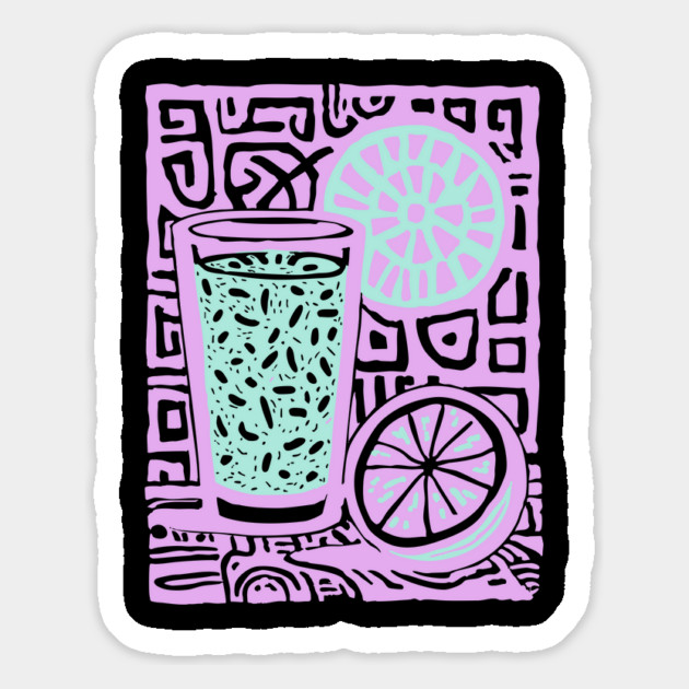 Summer Lemonade | The Refreshing Porch Drink Magnet by TuncGK