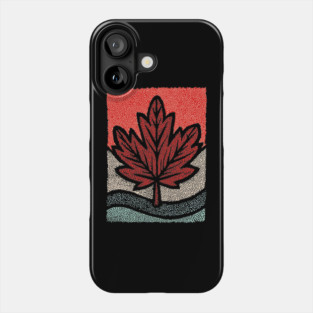 Winter Maple Leaf | The First Snowfall Phone Case