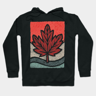 Winter Maple Leaf | The First Snowfall Hoodie