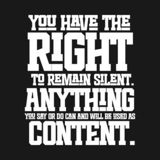 CONTENT RIGHTS T-Shirt
