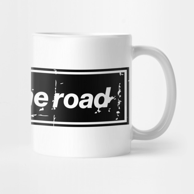 One For The Road - Black Oasis Distressed Logo Typography by Butter Creative