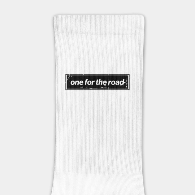 One For The Road - Black Oasis Distressed Logo Typography by Butter Creative