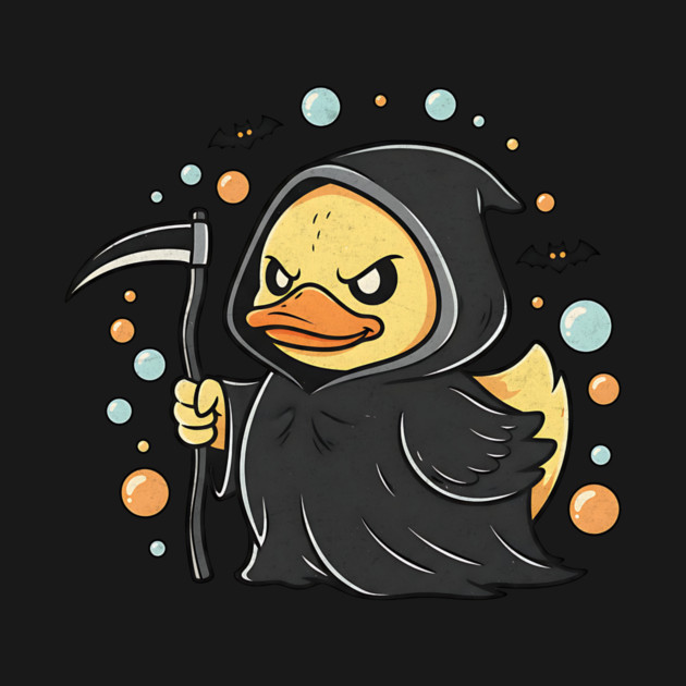 Grim Duckling – Reaper of the Pond by Designed By Marty