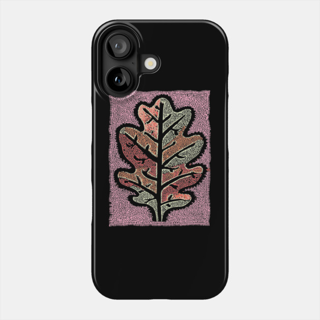 Pastel Oak Leaf | Ethereal Botanical Art Phone Case by TuncGK