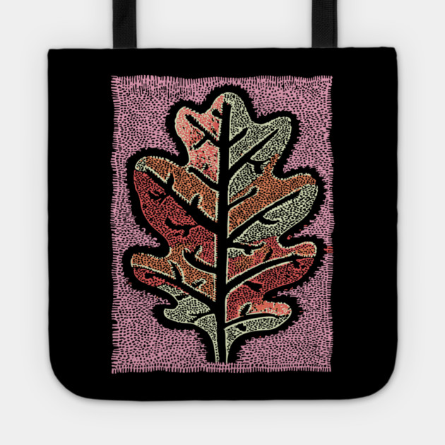 Pastel Oak Leaf | Ethereal Botanical Art Tote by TuncGK