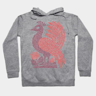 Regal Peacock | Hera's Sacred Bird Hoodie
