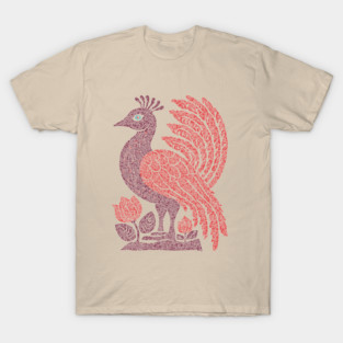 Regal Peacock | Hera's Sacred Bird T-Shirt