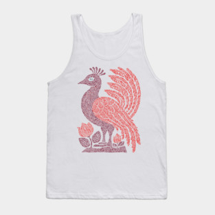 Regal Peacock | Hera's Sacred Bird Tank Top