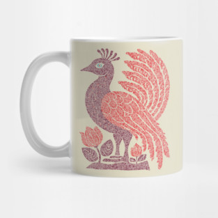 Regal Peacock | Hera's Sacred Bird Mug