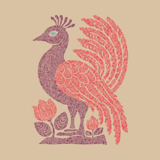 Regal Peacock | Hera's Sacred Bird T-Shirt