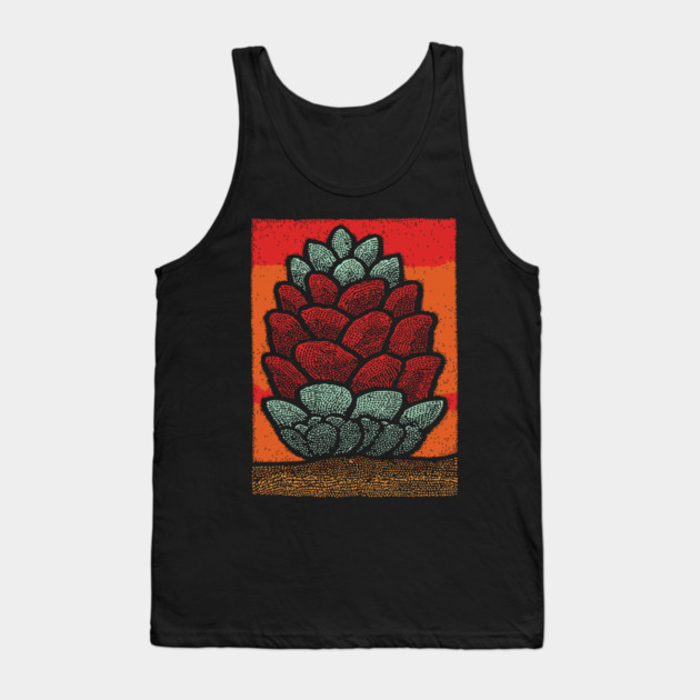 Autumn Pine Cone | The Pineal Gland Symbol Tank Top by TuncGK