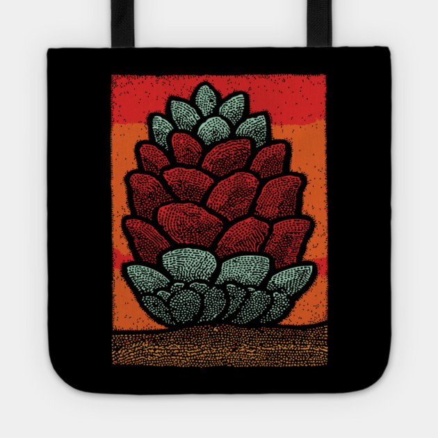 Autumn Pine Cone | The Pineal Gland Symbol Tote by TuncGK