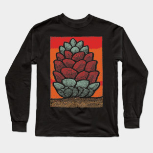 Autumn Pine Cone | The Pineal Gland Symbol Long Sleeve T-Shirt