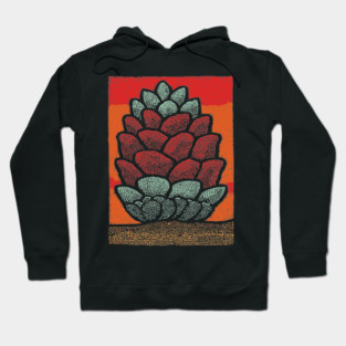 Autumn Pine Cone | The Pineal Gland Symbol Hoodie
