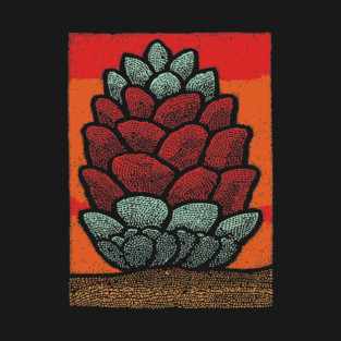 Autumn Pine Cone | The Pineal Gland Symbol T-Shirt