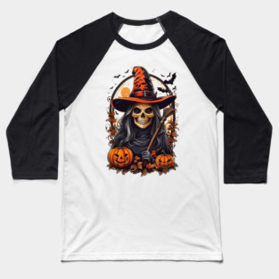 Halloween ghost Baseball T-Shirt