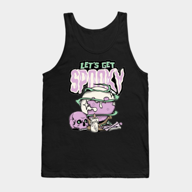 Lets get spooky Tank Top by Graphic tees