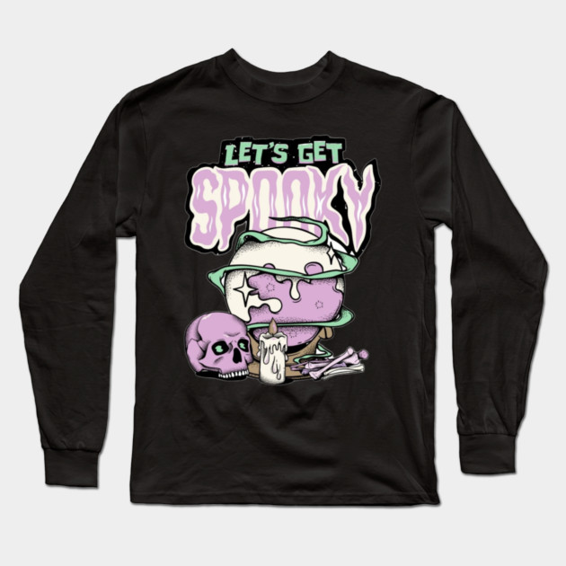 Lets get spooky Long Sleeve T-Shirt by Graphic tees