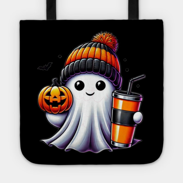 Halloween boo graphic Tote by Graphic tees