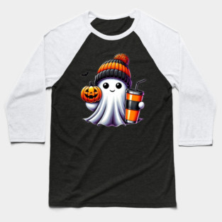 Halloween boo graphic Baseball T-Shirt